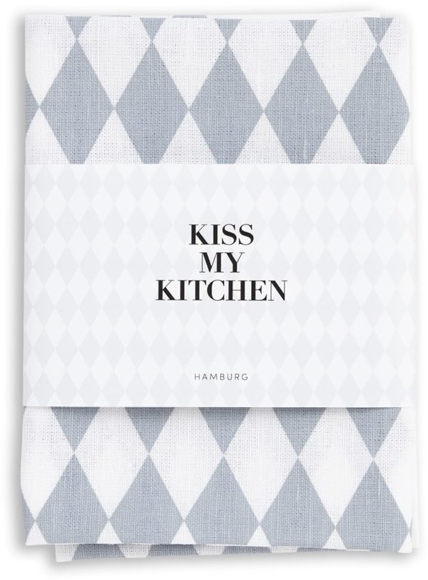 kiss my kitchen Geschirrtuch